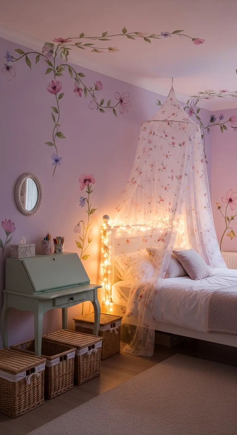 Lavender Dreamy Bedroom